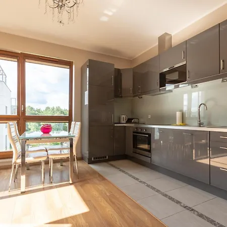 Apartament Sea - Nadmorski Dwór - Terrace, Gym&parking Gdańsk